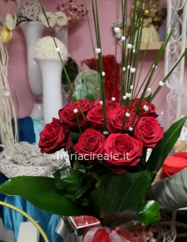 nr 3 rose rosse Red Naomi cm 80